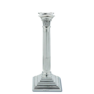 Hallmarked Medium Silver Corinthian Column