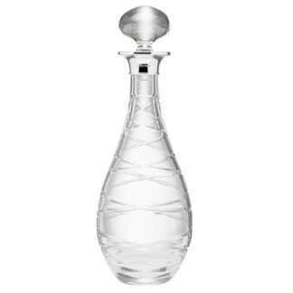 Hallmarked Silver Lead Crystal Decanter