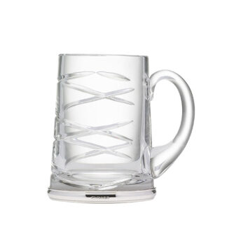 Hallmarked Lead Crystal Alto Tankard