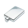 Silver Rectangular Hipflask