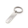 Hallmarked Oblong Silver Key Fob