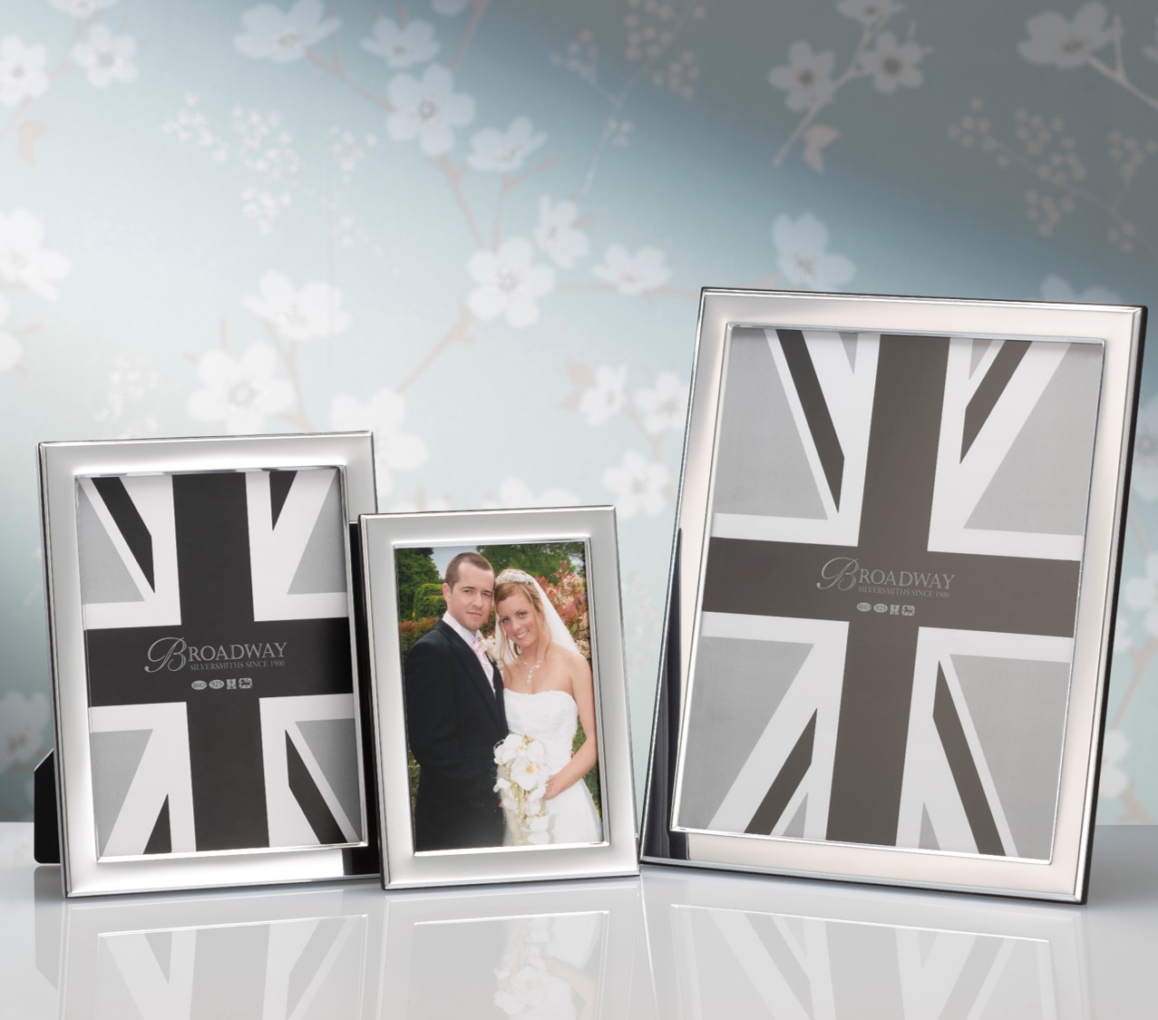 Hallmarked Soho Photo Frame Broadway Silver