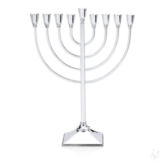 Hallmarked Sterling Silver Menorah Haifa